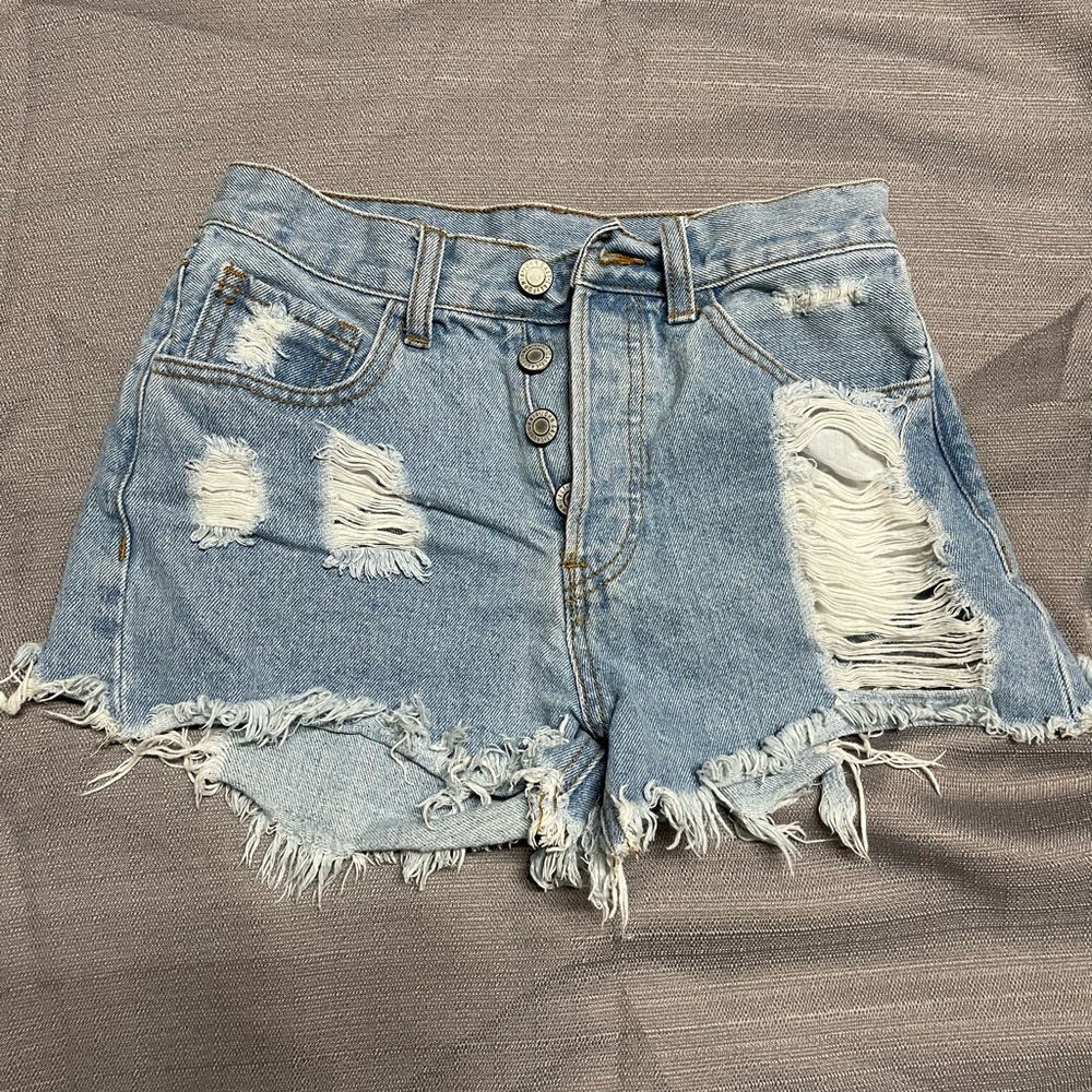 Brandy Melville Jean Shorts